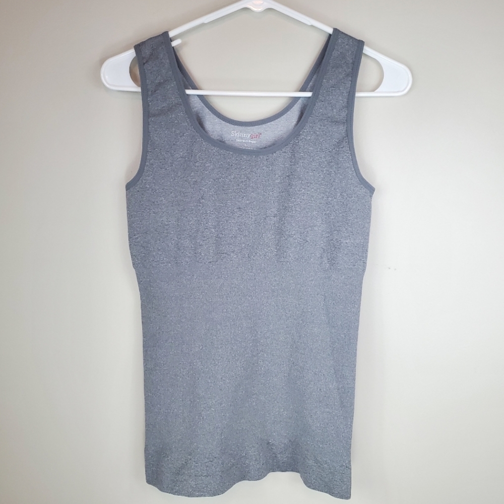 Skinnygirl Smoothers & Shapers Size L Gray Tanktop